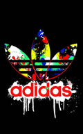 Adidas Logo Rasta Wallpapers - Poster | Canvas Wall Art Print