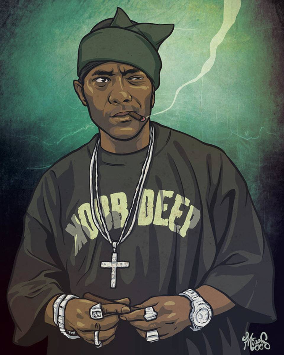Bandana P - Rapper - Poster | Canvas Wall Art Print