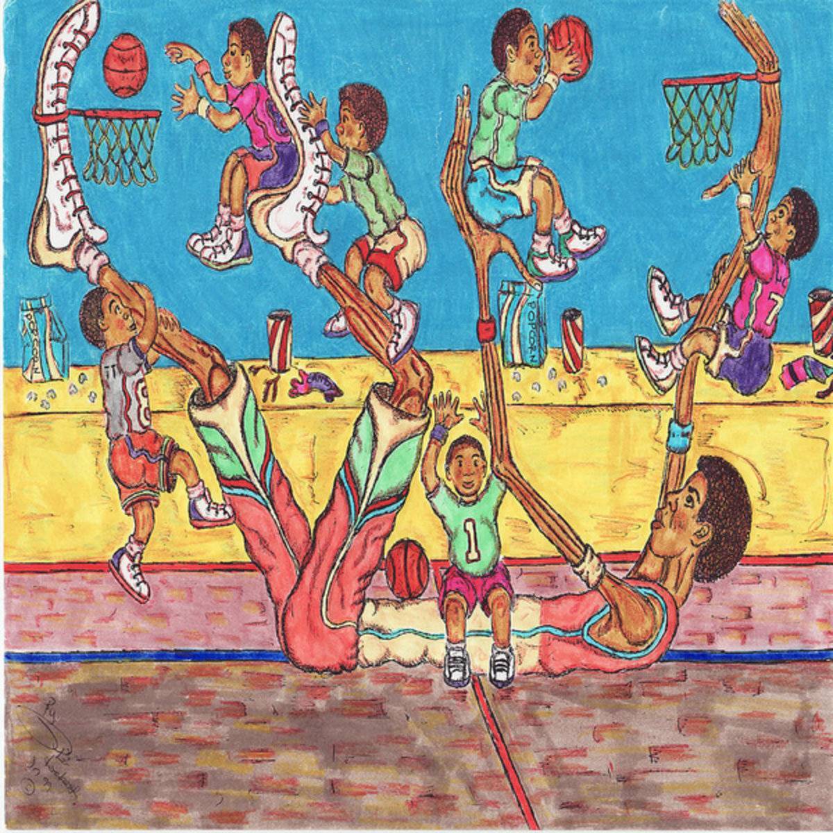 Basketball Daycare - Poster | Canvas Wall Art Print