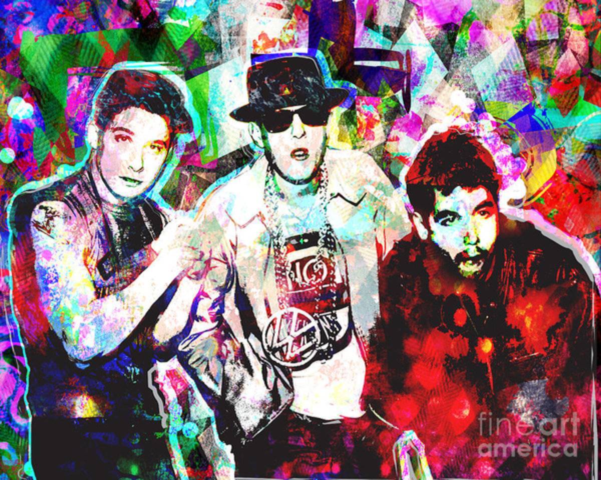 Beastie Boys Art - Rapper - Poster | Canvas Wall Art Print