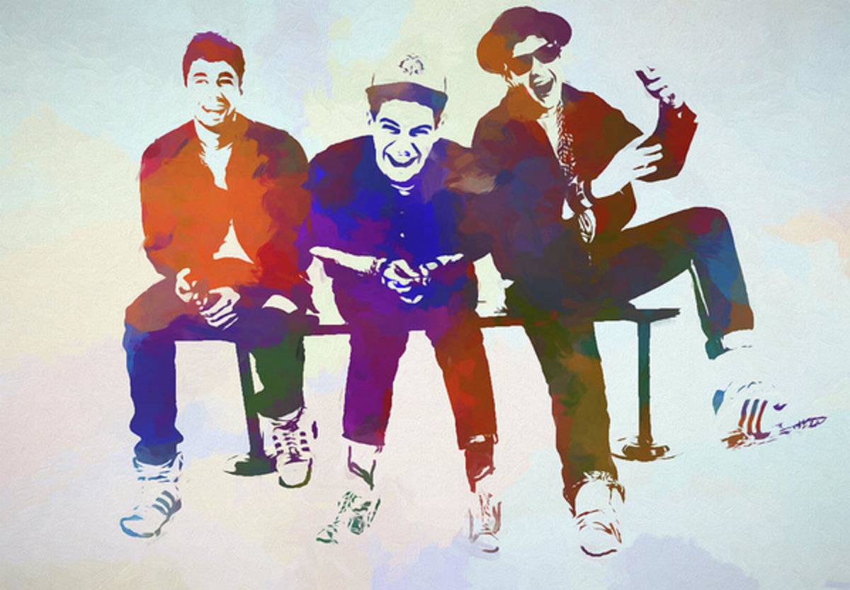 Beastie Boys - Rapper - Poster | Canvas Wall Art Print