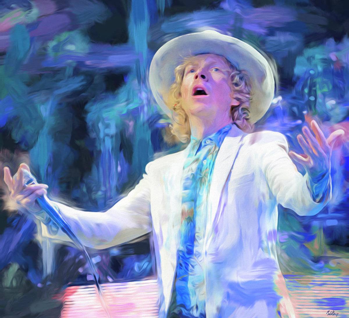 Beck - Rapper - Poster | Canvas Wall Art Print
