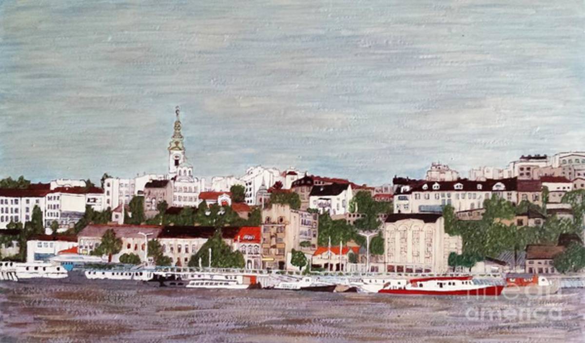 Belgrade Serbia - Poster | Canvas Wall Art Print