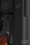 Beretta Gun Closeup - Poster | Canvas Wall Art Print