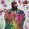 Bggie Smalls Ii - Rapper - Poster | Canvas Wall Art Print