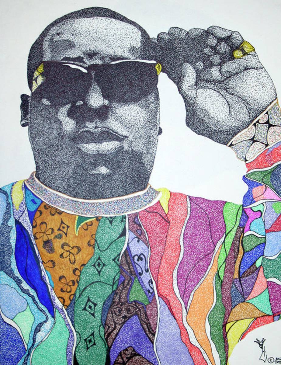 Biggie Biggie Biggie - Rapper - Poster | Canvas Wall Art Print