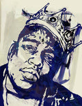 Biggie Smalls Modern Art - Rapper - Poster | Canvas Wall Art Print