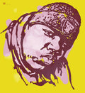 Biggie Smalls Modern Colour Etching Art - Rapper - Poster | Canvas Wall Art Print