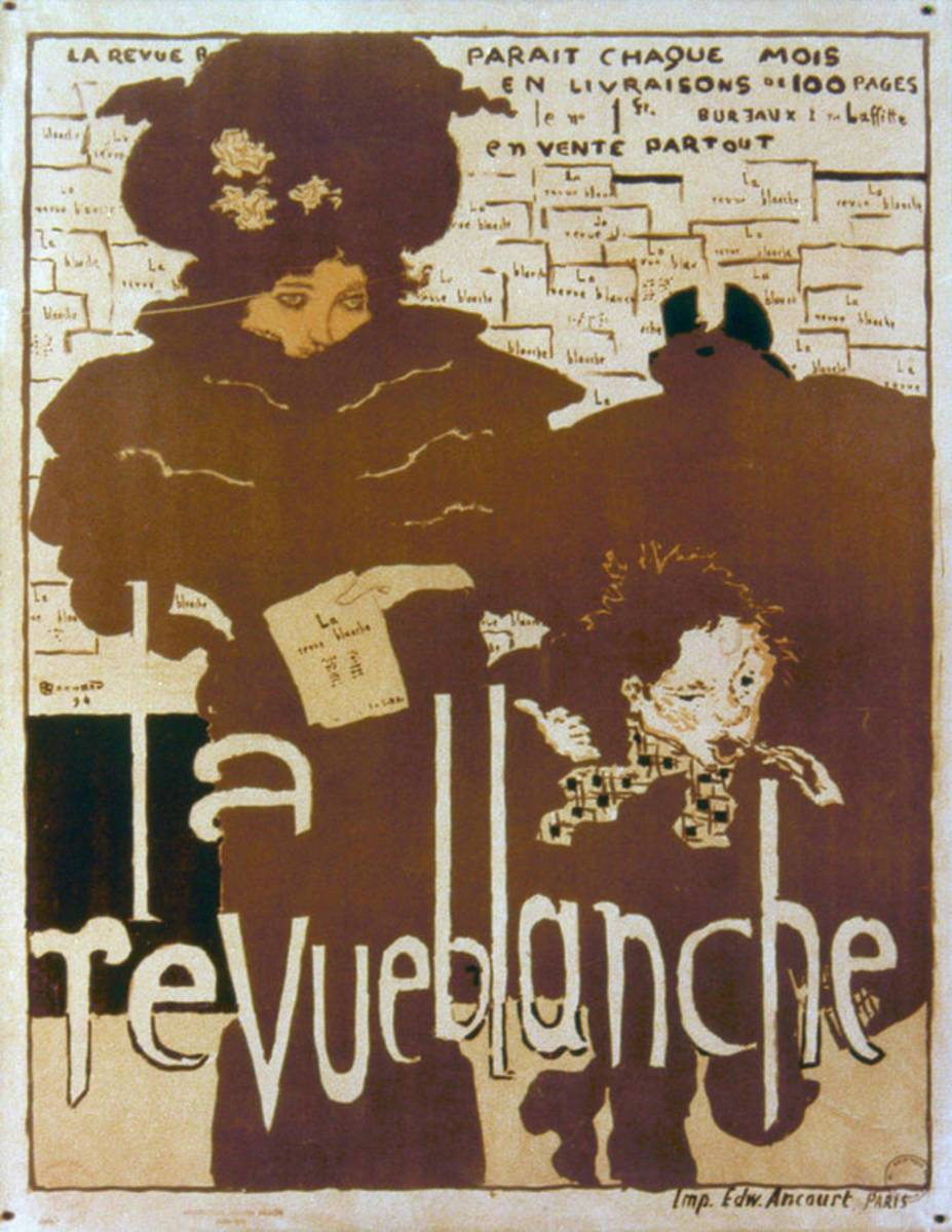 Bonnard Revue 1894 - Poster | Canvas Wall Art Print