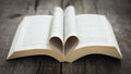 Book With Heart - Poster | Canvas Wall Art Print