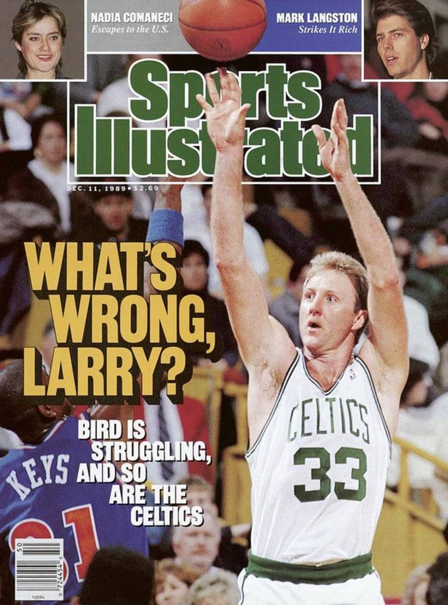 Boston Celtics Larry Bird... Sports Illustrated Cover - Poster | Canvas Wall Art Print