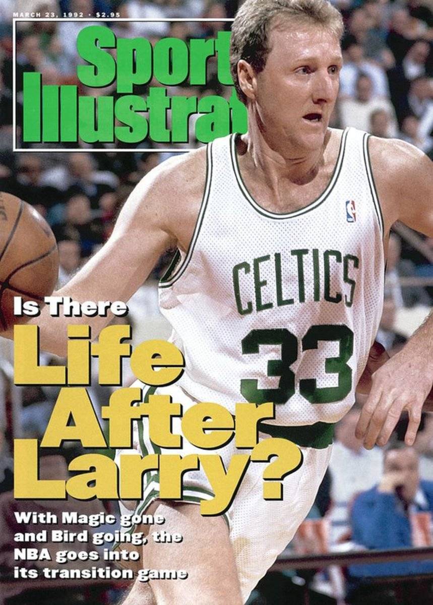 Boston Celtics Larry Bird... Sports Illustrated Cover - Poster | Canvas Wall Art Print