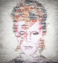 Bowie Typo - Poster | Canvas Wall Art Print