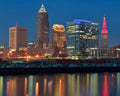 Bright Lights In Cleveland - Poster | Canvas Wall Art Print