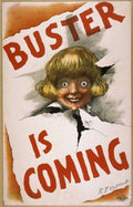 Buster Is Coming - Poster | Canvas Wall Art Print