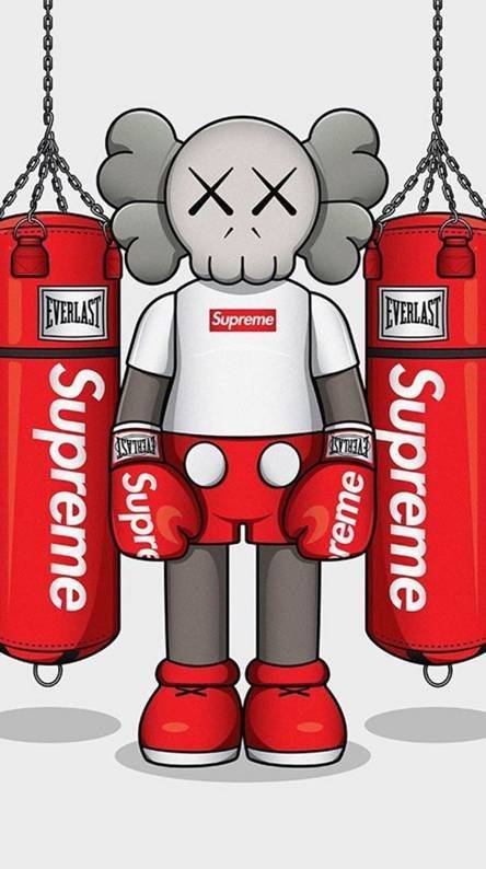Kaws Iphone Taustakuvia - Ilmaisia __By Zedge - Poster | Canvas Wall Art Print
