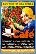 Campanha Da Boa Bebida Coffee Vintage Ad - Poster | Canvas Wall Art Print