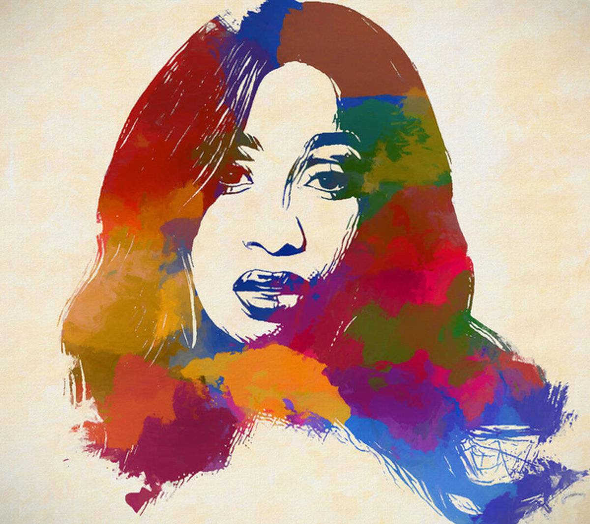 Cardi B - Rapper - Poster | Canvas Wall Art Print