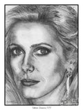 Catherine Deneuve In 1976 - Poster | Canvas Wall Art Print