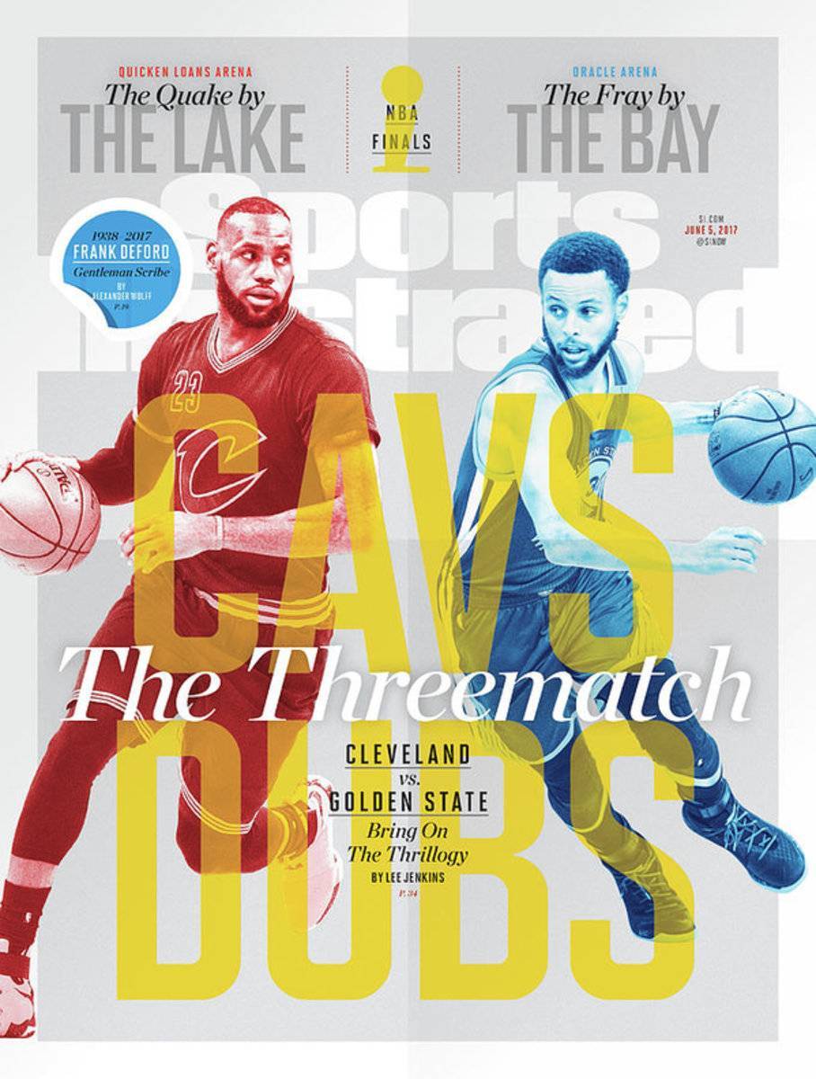 Cavs - Dubs The Threematch Sports Illustrated Cover - Poster | Canvas Wall Art Print