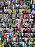 Ccart Mosaic - Series I - Rapper - Poster | Canvas Wall Art Print