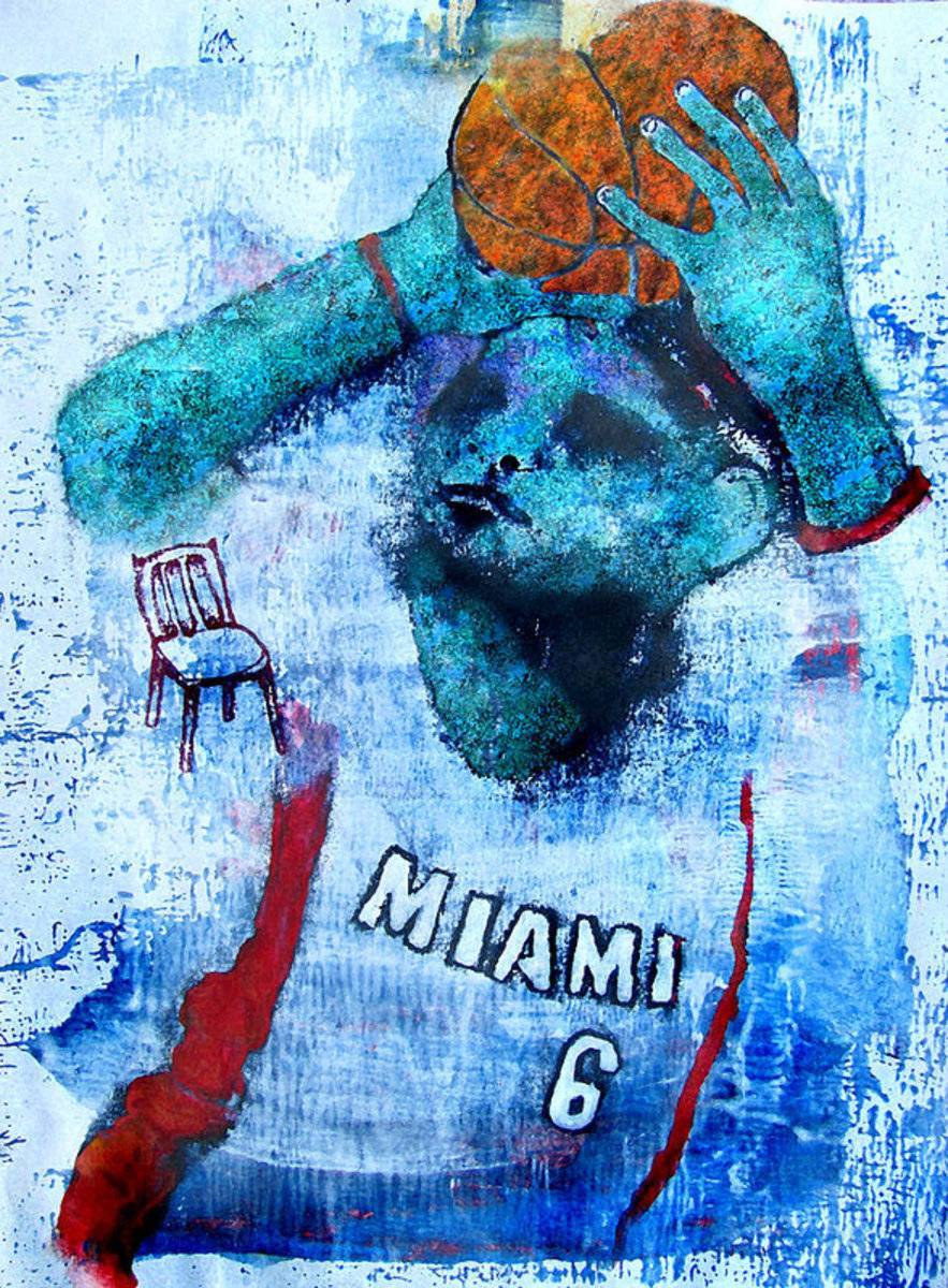 Celebrity Hoops - Poster | Canvas Wall Art Print