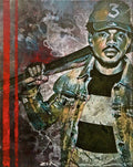 Chance The Baseball Fury - Rapper - Poster | Canvas Wall Art Print