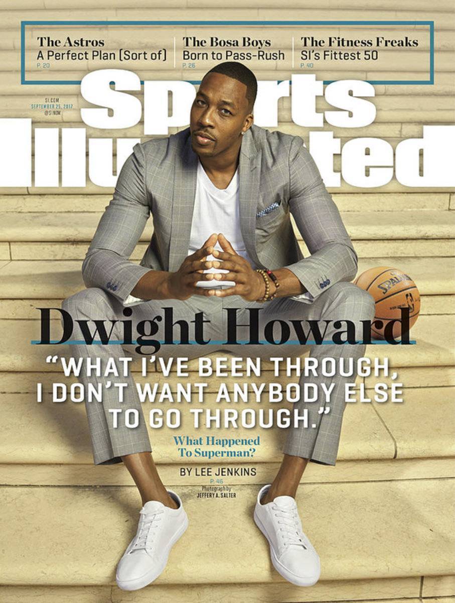 Charlotte Hornets Dwight Howard Sports Illustrated Cover - Poster | Canvas Wall Art Print