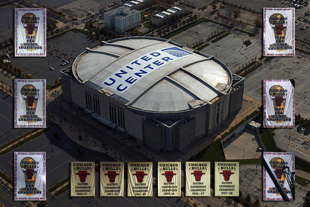 Chicago Bulls Banners - Poster | Canvas Wall Art Print