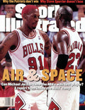 Chicago Bulls Dennis Rodman And Michael Jordan Sports Illustrated Cover - Poster | Canvas Wall Art Print