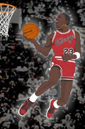 Chicago Bulls - Michael Jordan - 1985 - Poster | Canvas Wall Art Print