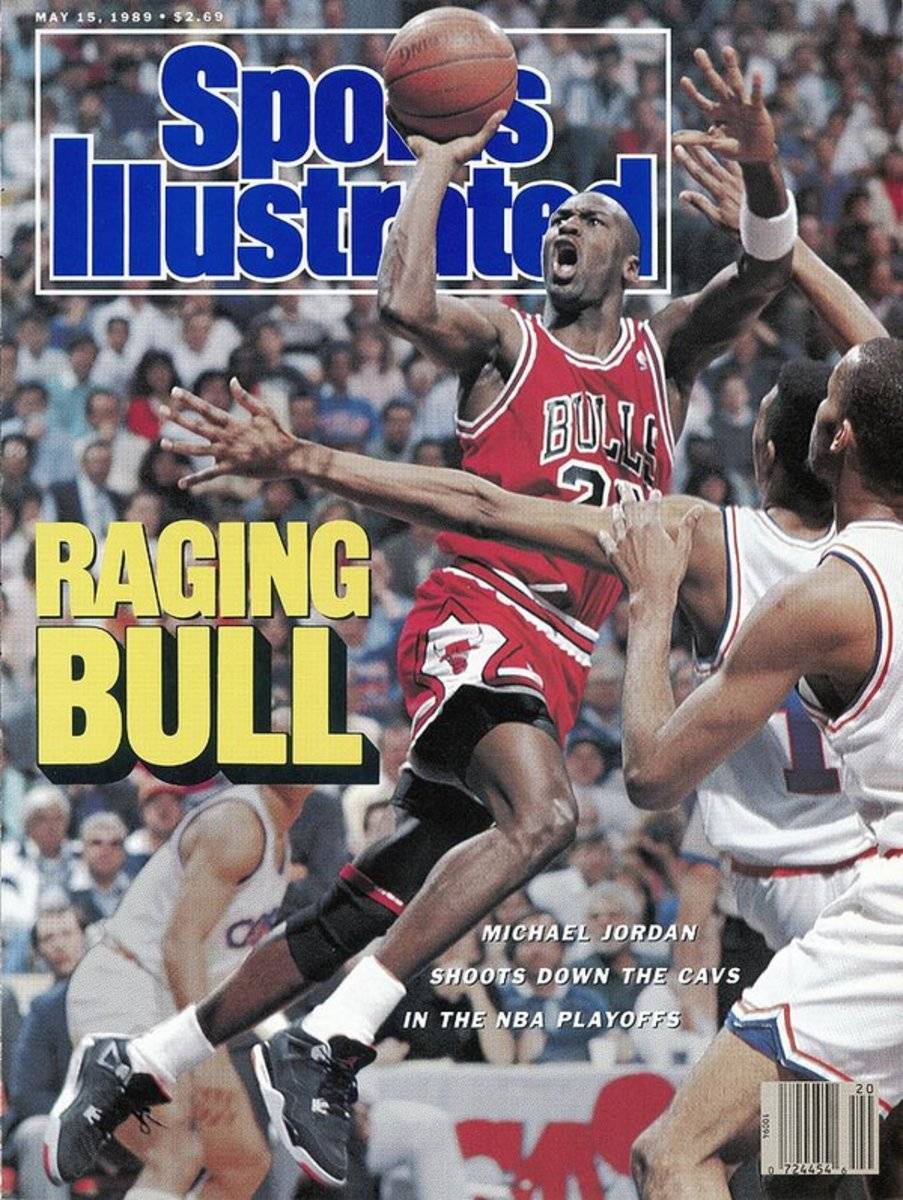 Chicago Bulls Michael Jordan, 1989 Nba Eastern Conference Sports Illustrated Cover - Poster | Canvas Wall Art Print