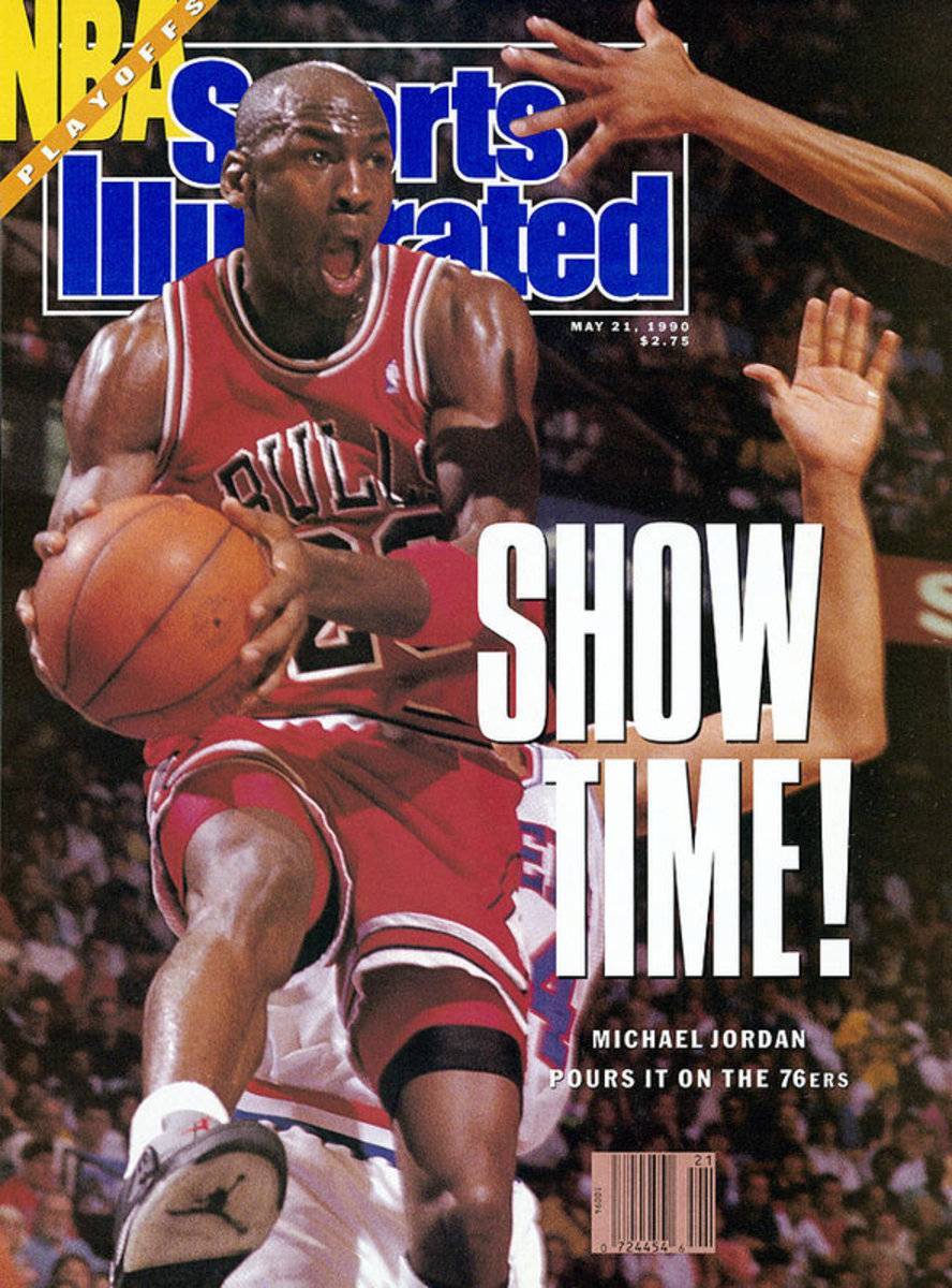 Chicago Bulls Michael Jordan, 1990 Nba Eastern Conference Sports Illustrated Cover - Poster | Canvas Wall Art Print