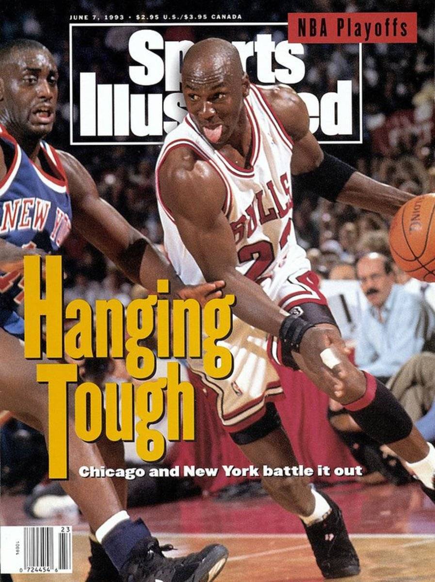 Chicago Bulls Michael Jordan, 1993 Nba Eastern Conference Sports Illustrated Cover - Poster | Canvas Wall Art Print