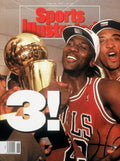 Chicago Bulls Michael Jordan, 1993 Nba Finals Sports Illustrated Cover - Poster | Canvas Wall Art Print