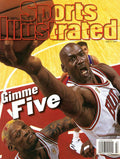 Chicago Bulls Michael Jordan, 1997 Nba Finals Sports Illustrated Cover - Poster | Canvas Wall Art Print