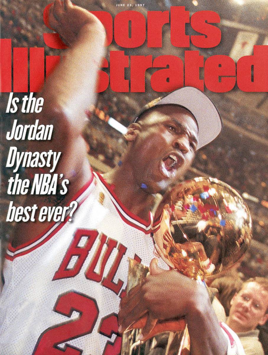 Chicago Bulls Michael Jordan, 1997 Nba Finals Sports Illustrated Cover - Poster | Canvas Wall Art Print