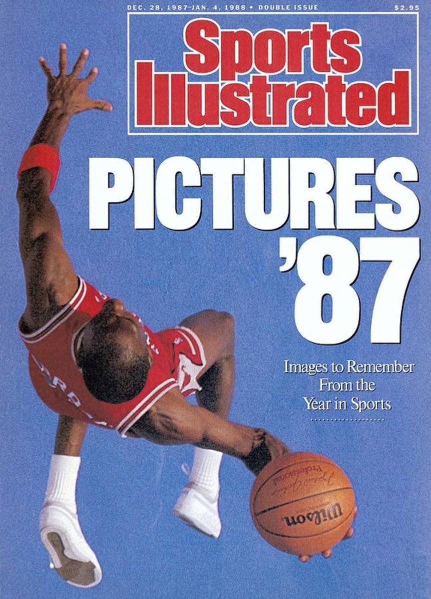 Chicago Bulls Michael Jordan Sports Illustrated Cover - Poster | Canvas Wall Art Print