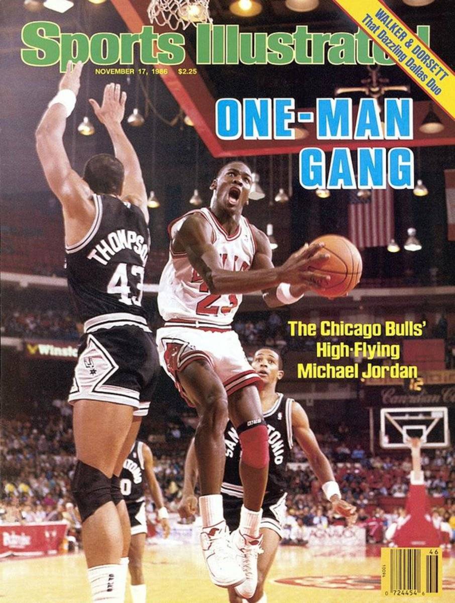 Chicago Bulls Michael Jordan... Sports Illustrated Cover - Poster | Canvas Wall Art Print