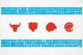 Chicago Flag Sports Teams - Poster | Canvas Wall Art Print