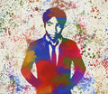Childish Gambino Paint Splatter - Rapper - Poster | Canvas Wall Art Print