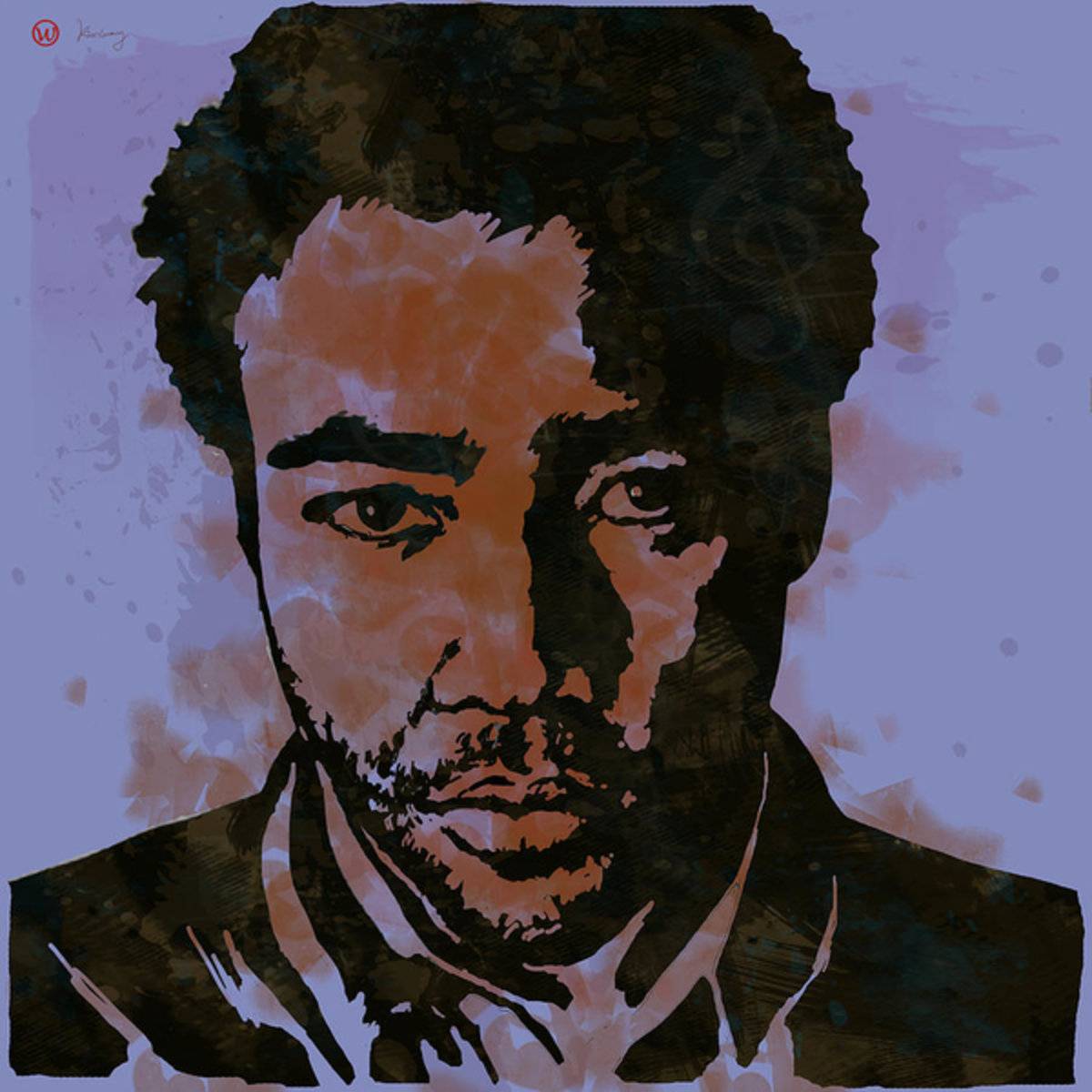 Childish Gambino Pop Stylised Art Sketch - Rapper - Poster | Canvas Wall Art Print