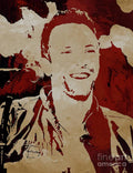 Chris Martin Coldplay - Poster | Canvas Wall Art Print