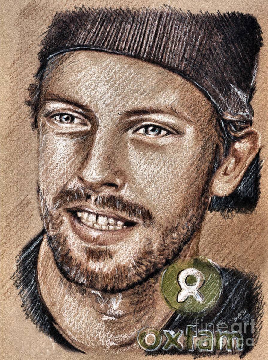 Chris Martin - Poster | Canvas Wall Art Print