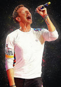 Chris Martin - Poster | Canvas Wall Art Print