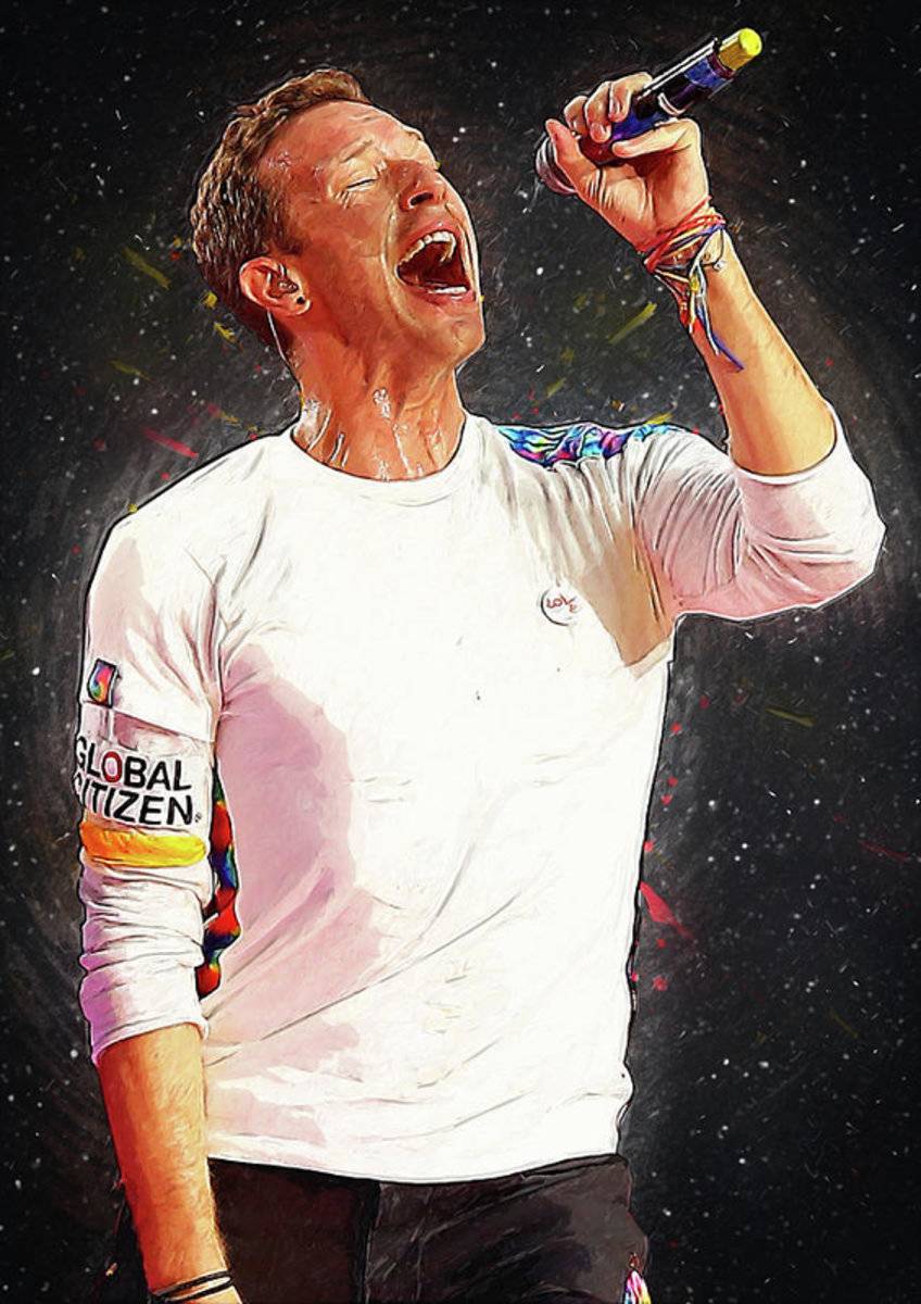 Chris Martin - Poster | Canvas Wall Art Print