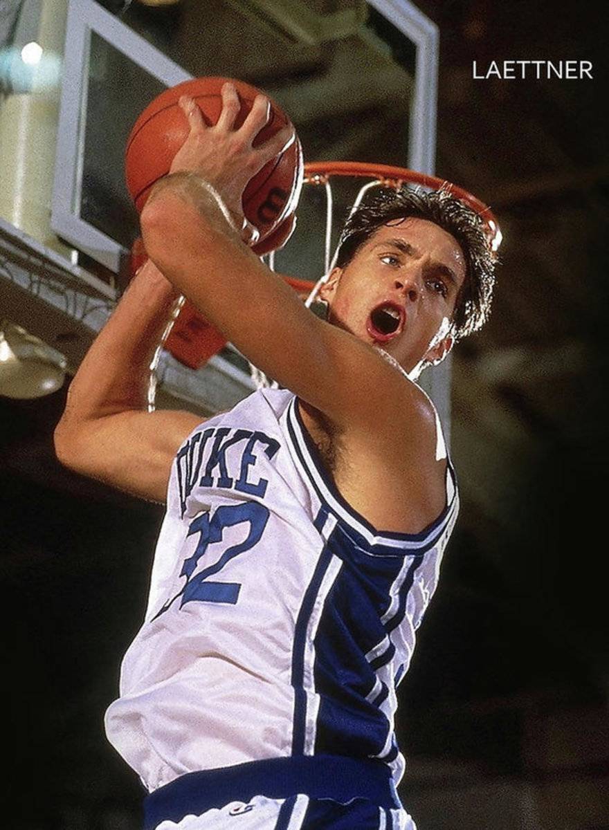 Christian Laettner, Duke, Blue Devils - Poster | Canvas Wall Art Print