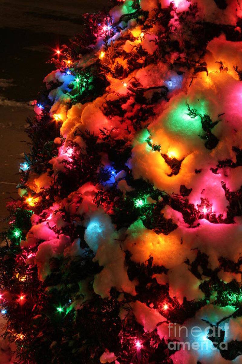 Christmas Lights Coldplay - Poster | Canvas Wall Art Print