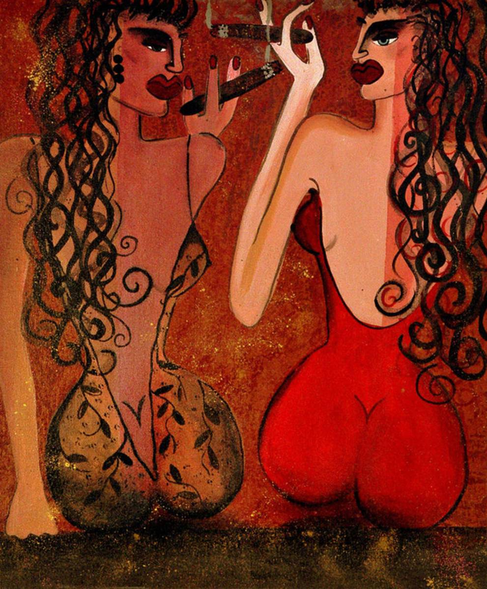 Cigar Bar - Poster | Canvas Wall Art Print