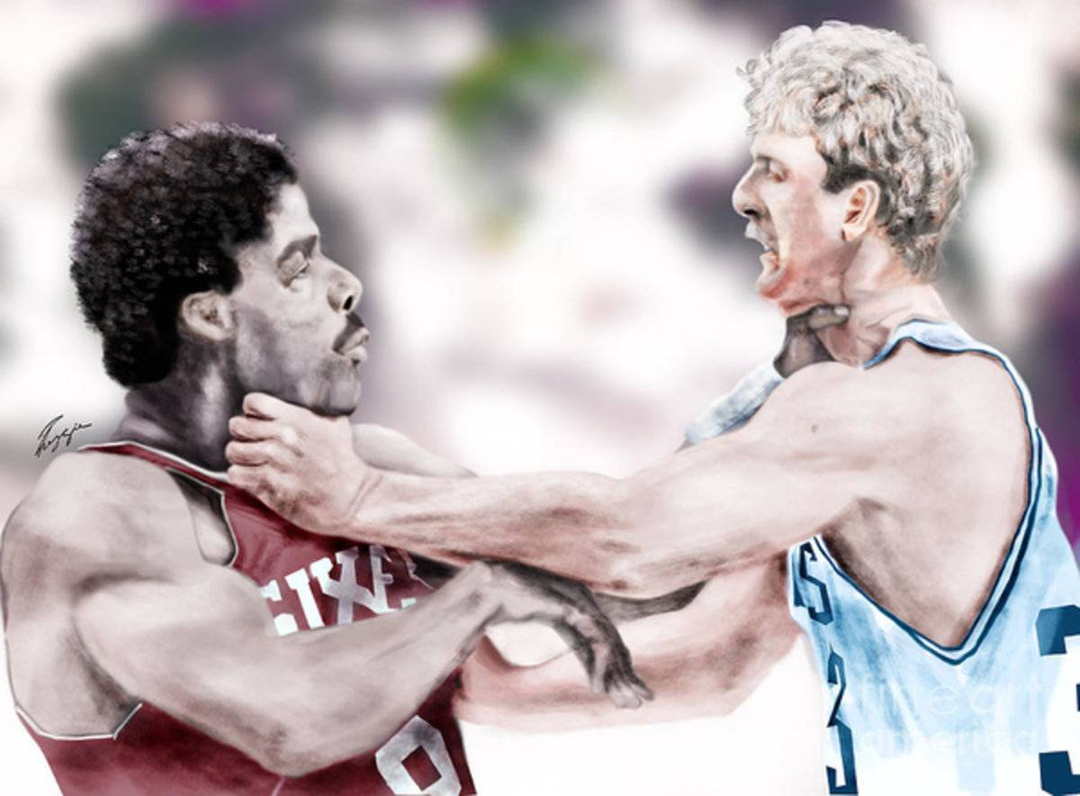 Clash Of The Titans 1984 - Bird And Doctor J - Poster | Canvas Wall Art Print